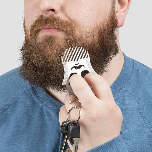 Billede af Kikkerland Beard Comb Tool CD551